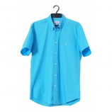 Yves Saint Laurent turquoise Cotton Shirts