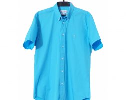 Yves Saint Laurent turquoise Cotton Shirts