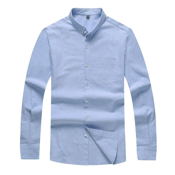 big plus size 8xl 7xl 6xl 5xl men dress shirt spring and autumn arrival button down collar long sleeve mens business shirts