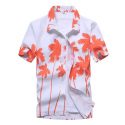 brand hawaiian shirt men casual shirts summer shirt print floral loose plus size 4xl 5xl camisa masculina camisa hombre