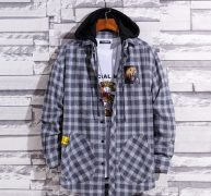 casual men plaid shirt spring autumn flannel shirt men dress shirts fashion long sleeve slim fit chemise homme cotton male