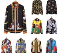 clothes new t-shirt for men tee shirts simplicity men clothing long sleeves shirts fashion mens polo shirt luxurys at012