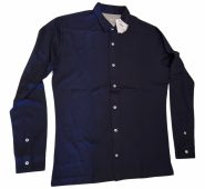 eleventy blue Cotton Shirts