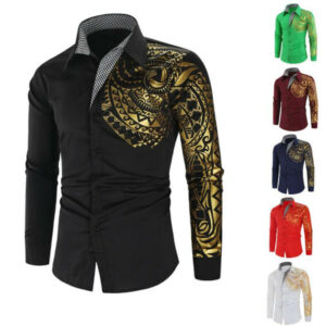 fashion 2020 long sleeve men's shirts camisa masculina chemise casual men public club fancy shirt