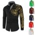fashion 2020 long sleeve men’s shirts camisa masculina chemise casual men public club fancy shirt
