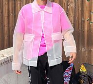 fashion men mesh shirt lapel long sleeve button pockets transparent nightclub party blouse streetwear camisas hombre incerun