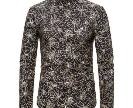 fashion nightclub shirt men 2020 brand party wedding tuxedo shirt mens long sleeve mandarin collar dress shirts camisa hombre1