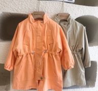 girls’ dresses fashion girls boys trench cotton long kids windbreak jacket spring autumn winter warm child dust coat baby outwear cloth