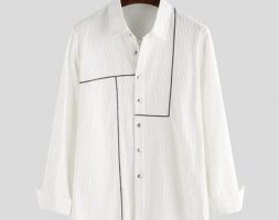 incerun men casual shirt long sleeve turn down collar cotton button cool fashion streetwear shirts brand camisas hombre