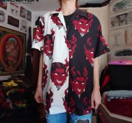 incerun men hawaiian shirt patchwork printed streetwear short sleeve lapel beach vacation blouse summer camisa masculina s-5xl