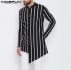 incerun men irregular shirt long sleeve stand collar chic casual streetwear 2020 kurtas fashion mens muslim kaftan camisa