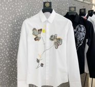 ja600419 fashion men’s shirts 2020 runway luxury european design party style men’s clothing