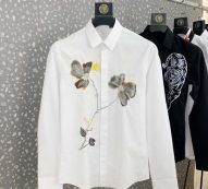 ja600419 fashion men’s shirts 2020 runway luxury european design party style men’s clothing