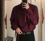 men casual shirt turn down collar long sleeve streetwear brand shirts 2020 pockets fashion solid color leisure camisas incerun