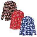 men christmas shirts santa snowman reindeer novelty xmas men long sleeve