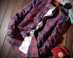 men plaid shirt long sleeve spring shirt mens checkered cotton mens casual shirts men slim fit camisa men’s plaid cotton