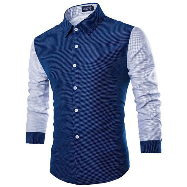 men slim fit dress mens cotton shirts celebrity fashion business casual long sleeve fomal male tuxedo plaid shirt 15