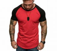 men tee shirt slim fit o neck short sleeve muscle sports compression breathable mens short sleeve t shirts new