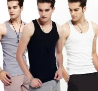 men vest shirts summer crew neck sleeveless casual gym sports slim fit vest tank solid color t-shirt plus size l-3xl