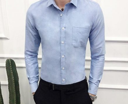 men wedding shirt long sleeve men dress shirts man business party solid casual shirt work wear slim male m-5xl