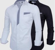 mens business shirt long sleeve turn-down collar single breasted men’s casual shirts plus size s-3xl man fashion clothing