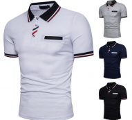 mens polo shirt new t shirt fashion tee shirts short sleeve tshirt male men clothing 2021 crop luxurys black 7t430