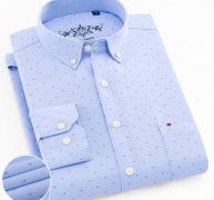 men’s shirt full sleeve casual shirt men slim fit large size 4xl 60%cotton brand oxford new design men plaid striped