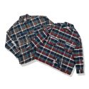 men’s shirt men’s casual shirt shoulder loose thick flannel plaid long sleeve high quality