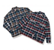 men’s shirt men’s casual shirt shoulder loose thick flannel plaid long sleeve high quality