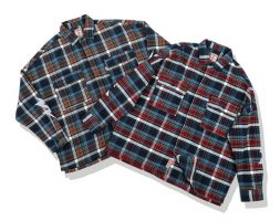 men’s shirt men’s casual shirt shoulder loose thick flannel plaid long sleeve high quality
