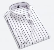 men’s shirt spring and autumn new men’s striped long-sleeved casual shirt korean style slim cardigan male top