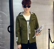 men’s shirt spring leisure jacket solid cotton sports men’s jacket men’s jacket