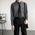 men’s shirts 2021 summer and autumn new slim and elegant small fresh long-sleeved shirt loose casual young men’s clothing