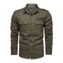 men’s shirts breathable 2021 autumn warm business men long sleeve shirt cotton sports hiking shirts 5xl 6xl army shirt