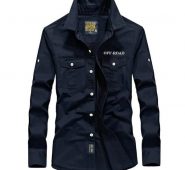 men’s shirts breathable 2021 fall warm business men long sleeve shirt 100% pure cotton sports hiking shirts