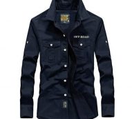 men’s shirts breathable 2021 fall warm business men long sleeve shirt 100% pure cotton sports hiking shirts