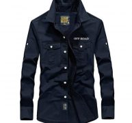 men’s shirts breathable 2021 fall warm business men long sleeve shirt 100% pure cotton sports hiking shirts