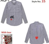 men’s shirts women’s long sleeve casual shirts letter printed hip hop style clothes with label box