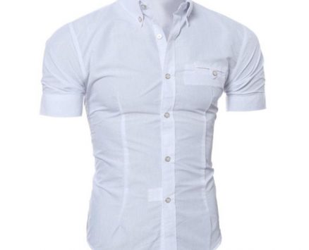 missky 2020 new summer thin men casual shirt regular cotton shirt men short sleeve big size breathable office dress shirts