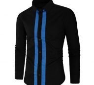 new arrival casual business men dress shirts long sleeve cotton stylish males social shirts