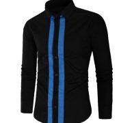 new arrival casual business men dress shirts long sleeve cotton stylish males social shirts