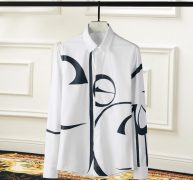 new arrival spring fashion men’s shirts long sleeve print famous personality flowers size m l xl xxl xxxl 4xl