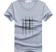 new arrival summer men t-shirt style short sleeve simple creative design disorder box cross word print cotton men brand tee