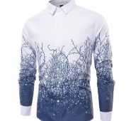 new autumn 2021 casual fashion men’s shirt long sleeve shirts slim fit grid dress blouses men clothing size 4xl