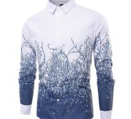 new autumn 2021 casual fashion men’s shirt long sleeve shirts slim fit grid dress blouses men clothing size 4xl