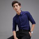 new fashion men’s shirts fashion summer half sleeve shirts for men cotton men clothing plus size 5xl