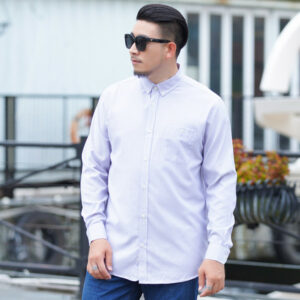 new fashion men's shirts long sleeve spring summer casual stripe oversize large size business dress shirt