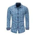 new men’s shirt fit solid color male long sleeves casual shirts 100% cotton breathable fashion shirt eur size 3xl