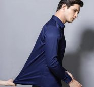 new stretch anti-wrinkle cotton men’s shirts long sleeve dress shirts for men slim fit camisa social business blouse white shirt