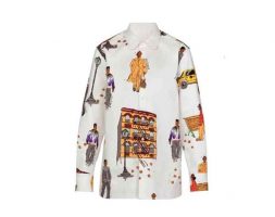 new style mens designer shirts luxury paris fashion casual shirts spring summer women shirts male 5699